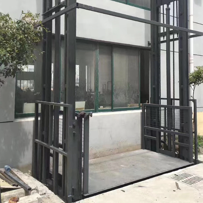 乾安5吨室外升降货梯